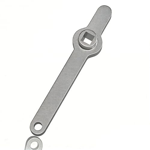 DIYGEEK Llave de ventilación para radiadores, acero inoxidable, llave cuadrada de 5 mm, para purgar válvulas de radiador estándar, estable y resistente, ahorra costes de calefacción