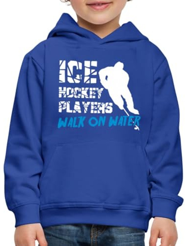 Eishockey Ice Hockey Players Walk On Water Kinder Premium Hoodie
