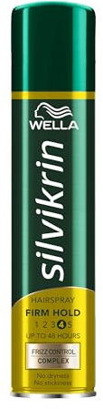 Wella Silvikrin Firm Hold Hairspray, 400ml