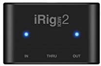 IK Multimedia iRig Midi 2 interfaccia Portatile Motion Controller per iOS iPhone/iPod/iPad/Mac/PC, Nero
