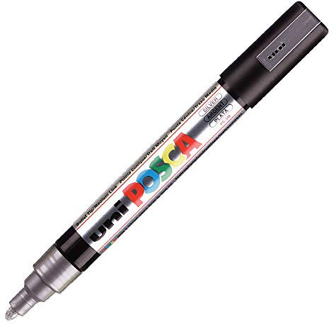 Posca PC-5M Silver