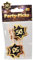 UDO Schmidt GmbH Party Picks Mini Stecker 50 Geburtstag Schwarz Gold, 12 Stück, Partydeko Geburtstags-Deko Buffet Dekoration
