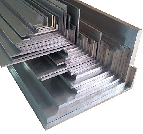 Aluwinkel 40 x 25 x 4 mm Winkelprofil ungleichschenklig Alu Winkel Aluprofil Aluminiumprofil L Profil aus Aluminium (50 cm (2 Stck.))