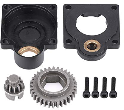 RC Electric Starter Back Cover, Gas Powered RC Model Car Electric Starter Back Cover Backplate for 16/18/21/28CXP Engine Model Car Accessories