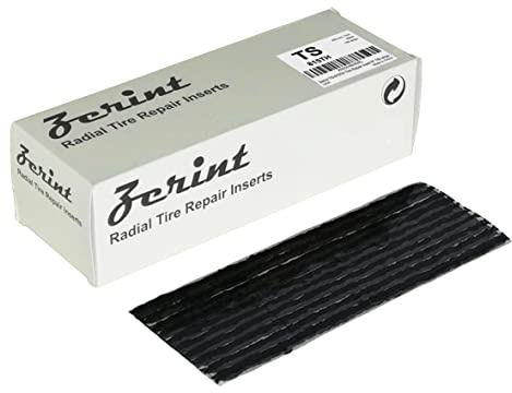 ZERINT TS-815TH Tyre Repair Strings 150pcs, Self Vulcanizing Tyre Repair Plugs 3.5mm X 200mm for Car, Bike, UTV, ATV
