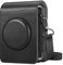 Fintie Tasche für Fujifilm Instax Mini EVO Sofortbildkamera - Hochwertige Kunstleder Reise Hülle Abdeckung Kameratasche Schutzhülle mit abnehmbaren Riemen, Schwarz