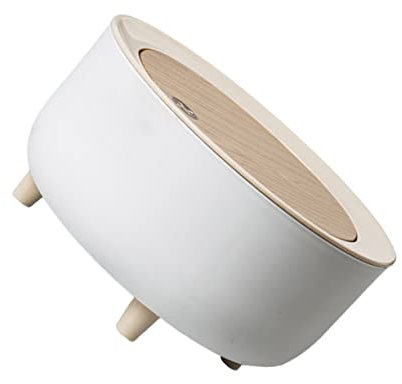 COLLBATH Mülleimer Mit Deckel Aus Kleiner Schreibtisch-mülleimer Zur Aufbewahrung Von Altpapier Papiertüchern Und Semmelbröseln Geeignet Für Badezimmer Büros Und Kinderzimmer