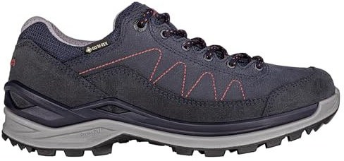 LOWA Halbschuh TORO PRO GTX LO Ws navy/rotholz, 37