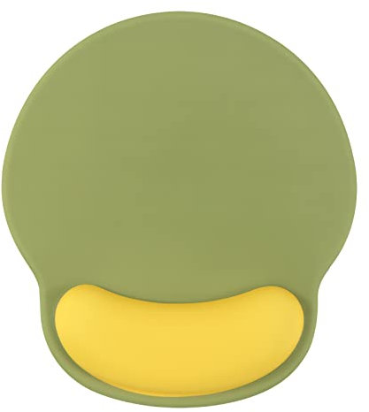 Tapis de souris ergonomique en gel tendance et personnalisé pour accessoires de bureau - Fond antidérapant - Confortable pour les jeux, l'ordinateur et l'ordinateur portable - Petit tapis de souris