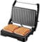 Piastra elettrica con griglia 850 W