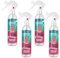 The Fruit Company - Ambientador Spray, Sandía, Pack de 4 Unidades de 250ml (1000ml)