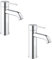 Lot de 2 mitigeurs lavabo GROHE Essence AquaGuide S sans vidage