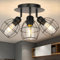 Wenosda Led Deckenstrahler 3 Flammig, 350° Schwenkbar Deckenleuchte E14 Lampe Rund Deckenlampe Schwarz Deckenspot Schlafzimmer Strahler für Küchenlampe Wohnzimmer - A,Runde