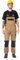 Fortum Salopette De Travail Homme Avec Ceinture Élastique, Renforts CORDURA, 2 Poches Avant Et Poitrine, Poche Cargo, Renfort Genoux, Bretelles Élastiques, Salopette Homme Kaki 48
