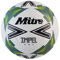 Mitre Impel One Level Trainingsfußball, Weiß/Schwarz/Salbeiblatt, Größe 4