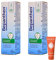 Meerwasser-Nasenspray, 2x 20 ml I Für die trockene Nasenschleimhaut I Erkältung I Heuschnupfen I Dexpanthenol I Spar-Set plus Pharma Perle give-away