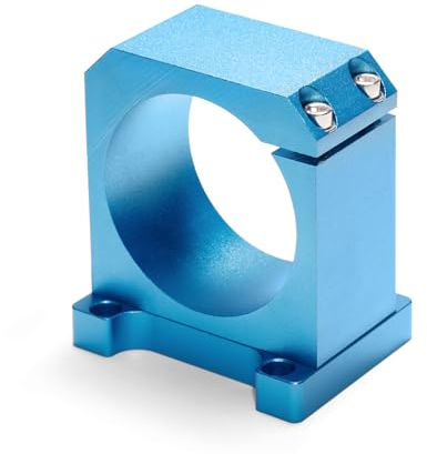 Genmitsu Supporto mandrino CNC in alluminio con diametro 65 mm per kit di montaggio asse Z in alluminio per macchine CNC PROVerXL 4030