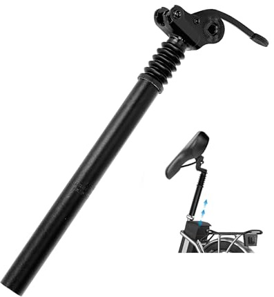 1/1,1/1,1/1,1/1,1/1,3/3,2 cm verstellbare Aluminium-Fahrradsattelstütze – für die meisten Mountainbikes, Rennräder, MTN, BMX