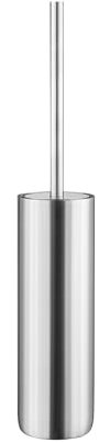 blomus WC Bürste MODO | Toilettenbürste und Klobürstenhalterung in Edelstahl matt | Ø 8,5 x 49H cm
