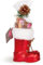 Viba Nikolaus Stiefel gefüllt mit Nougat Minis, 90 g
