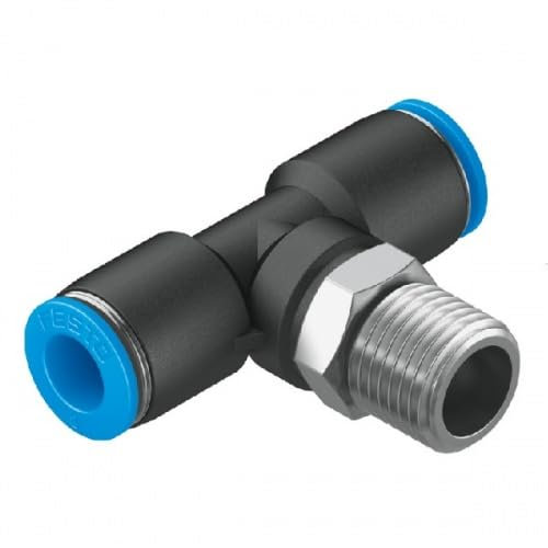10 Stück FESTO QST-1/4-8 (153110) T-Steckverschraubung Pneumatik Verbinder