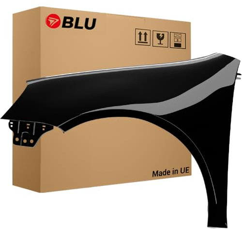 BLU Kotflügel Passend für Volkswagen Golf 5 V Schrägheck L041 LO41 Links Schwarz | 2003-2009 | Vorderseite Vorne | Lackiert | Einbaufertig