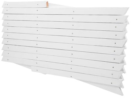 Toddmomy 1stück Outdoor Lattice Zaunpaneel Für Kletterpflanzen Dehnbares Trellis Für Garten Und Innenbereich Vielseitig Einsetzbar Weiß