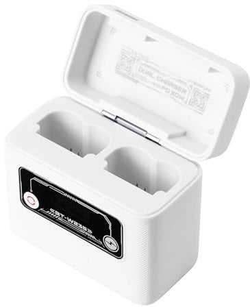 VILTROX NP-W235 Dual Battery Charger, 5500mAh Storage Station & 30W Fast Charge Hub for Fuji NP-W235, 40.7Wh USB-C Dual Charging Case with Screen for Fujifilm GFX100 II X-H2S X-T5 X-S20