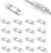 ONEBO Self Adhesive Cable Clips, Wall Cable Organiser - for 5.3-9.2mm Cables, Home, Office, Car and More (45 Pack)