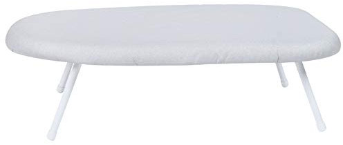 Bügelbrett Bügeltisch Bügel EIN Feuer konfitroof Anti -Splitter -Stoff Desktop -Bügeltisch für Home verwenden Silber 60 x 35 x 20 cm