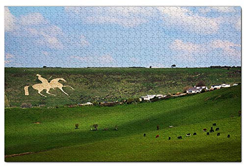 UK England Weymouth Pferd Puzzle 100 Teile Spiel Kunstwerk Reise Souvenir 45,5 x 35,5 cm