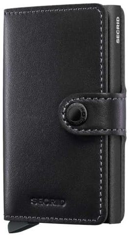 Secrid The MiniWallet is compact in size, but amazing capacity.with its glossy finish this smooth leather fits any style, holds bills, receipts and cards