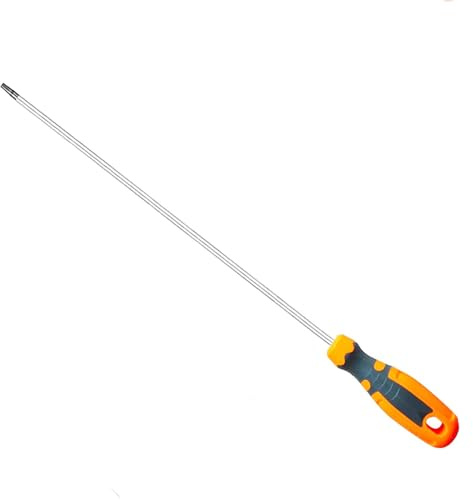 Fongmore Extra Long 16.5/420mm T20 Torx Screwdriver Magnetic Screwdriver Shank Length 12/300mm S2 Steel Home Repair Hand Tools (T20)