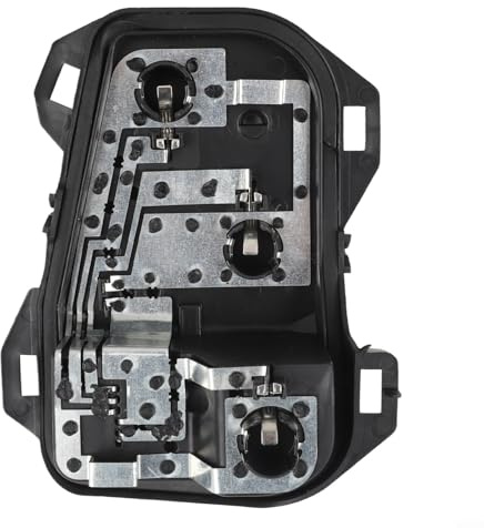Rückleuchten-Halterung Panel Links Für BMW 1er F20 F21 LCI 2015-2020, Ersatzteil für Hecklicht Halter, OEM 63217424495 63217262575, Schwarz ABS Kunststoff