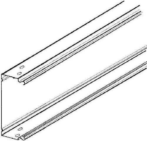 Niedax LLK 60.150 Leitungsschutzkanal mit Deckel, 60x150x2000 mm, mit Bodenlochung, Sta (Menge: 2 m je Bestelleinheit)