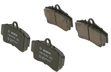 Bosch BP1177 - Brake Pads Car Rear Axle - Bosch Quality - Reduced Noise and Dust - ECE-R90 Certified - Copper-Free - 1 Set of 4 Pads