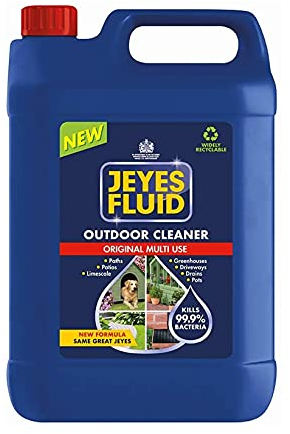 JEYES FLUID 5L MULIT PURPOSE DISINFECTANT OUTDOOR CLEANING KENNEL 5 LTR NEW TIN