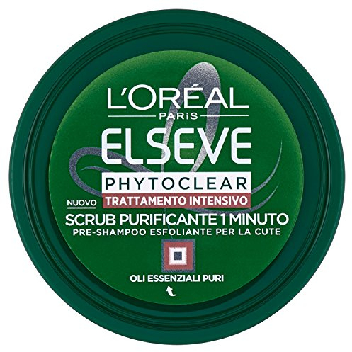 L'Oréal Paris Elvive Phytoclear Exfoliating Pre-Shampoo für die Haut, Reinigendes Peeling - 150 ml