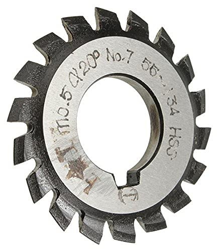 EsportsMJJ Modul 0.5 Pa20 Bohrung 16Mm #1-8 HSS Wälzfräser-#7