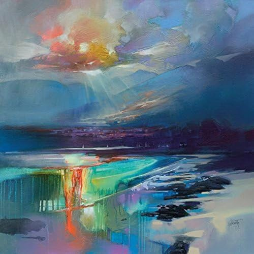 Art Group WDC101164 The (Arran Shore) Canvas Print, Multi Coloured, 40 x 40cm