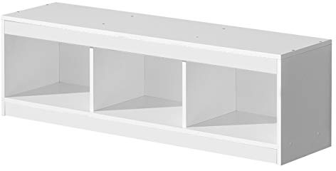 Mirjan24 Wandregal Guliver GR10, Praktische Buchregal, Fronten in Hochglanz, Regal, Wandboard, Hängeregal, Jugendzimmer (Weiß/Weiß Hochglanz)