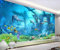 Fototapete 3D Effekt Tapeten Unterwasserwelt Dreidimensionaler Meeresgrund Vliestapete Wandbilder Wallpaper Dekoration