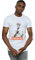 Disney Men's The Muppets Beaker Terrified T-Shirt White X-Large