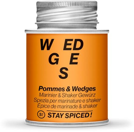 STAY SPICED! Pommes & Wedges | Premium Kartoffel Gewürzmischung, 110 g