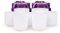 TOPFUND 432 Hz Chakra Set of 7 Crystal Singing Bowls 6-10 inch with Heavy Duty Carrying Cases and Singing Bowl Mallets