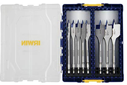 Irwin Tools IRWIN Speedbor Max Drill Bit Set, 8-Piece (IWAX128PC)