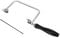 Portable Saw Bow, Jewelry Saw Frame Cutting Blades Wire Carved Black U-Shaped Handle Glass Wood Cutting Tool for Jewelry Processing