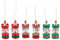 Amosfun 6 Stücke Holz Karussell Pferd Christbaumschmuck Vintage Karussell anhänger Mini Weihnachtsbaum Holz Dekoration zum Aufhängen Weihnachten Xmas Hochzeit Babyparty Dekoration Geschenk