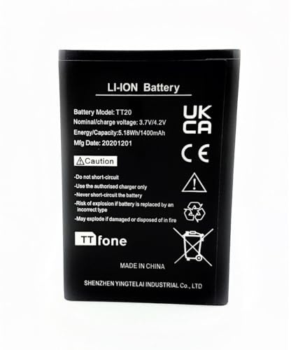 Batterie de Rechange d'origine pour téléphones Mobiles TTfone (TT20)