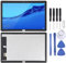 MENGHONGLLI Pantalla LCD OEM para Huawei MediaPad T5 10.1 con Digitizer Ensamblaje Completo